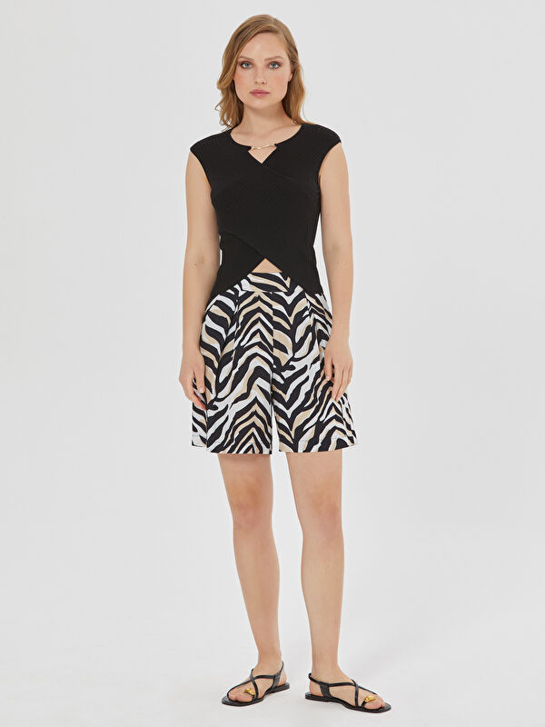 Kadın Bej Şort