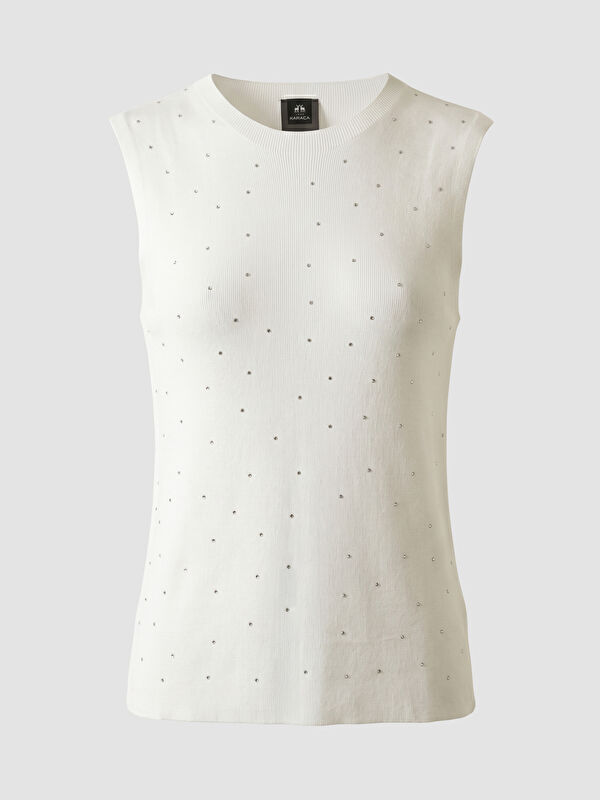 Kadın Kırık Beyaz Atlet