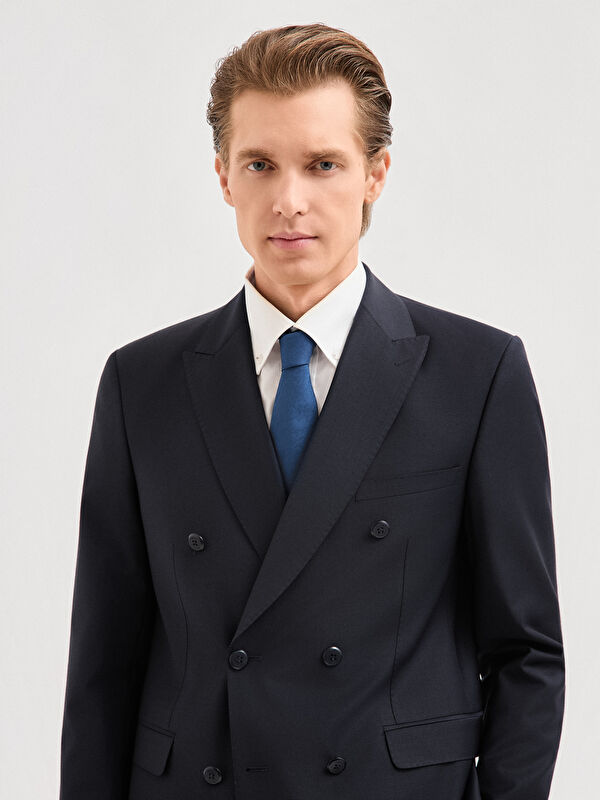 Erkek Lacivert Takım Elbise