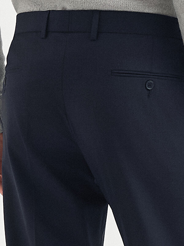 Erkek Lacivert Pantolon