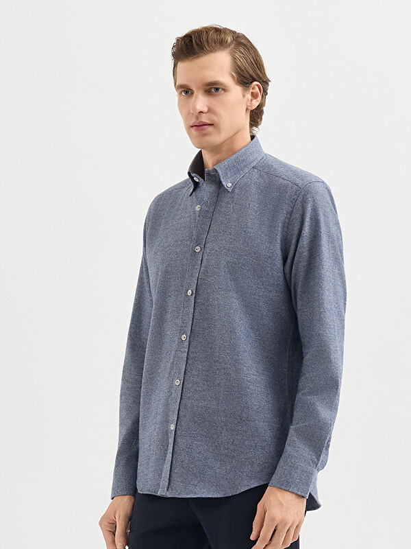 Erkek GÖMLEK-LACİVERT