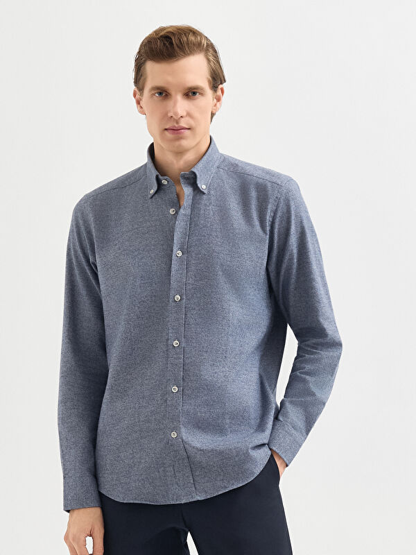 Erkek GÖMLEK-LACİVERT