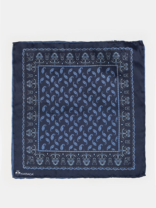 Erkek Lacivert Mendil