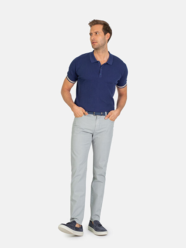 Erkek Lacivert T-Shirt