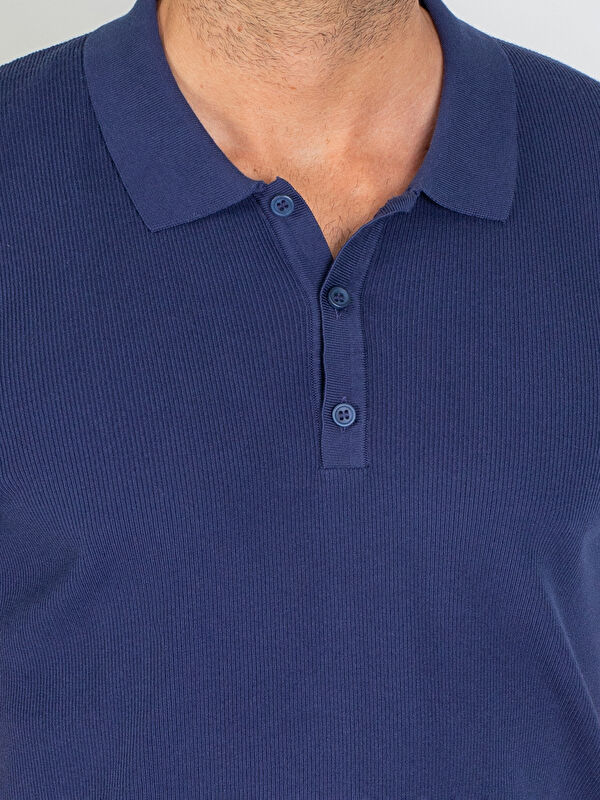 Erkek Lacivert T-Shirt