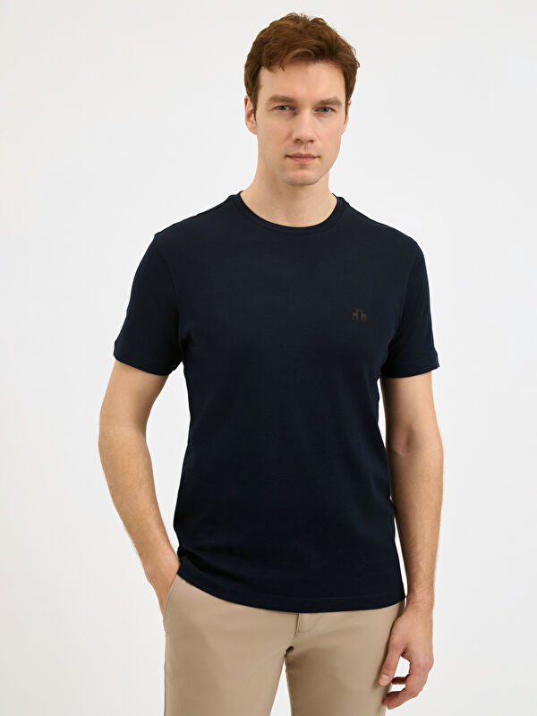 Erkek Lacivert Tişört