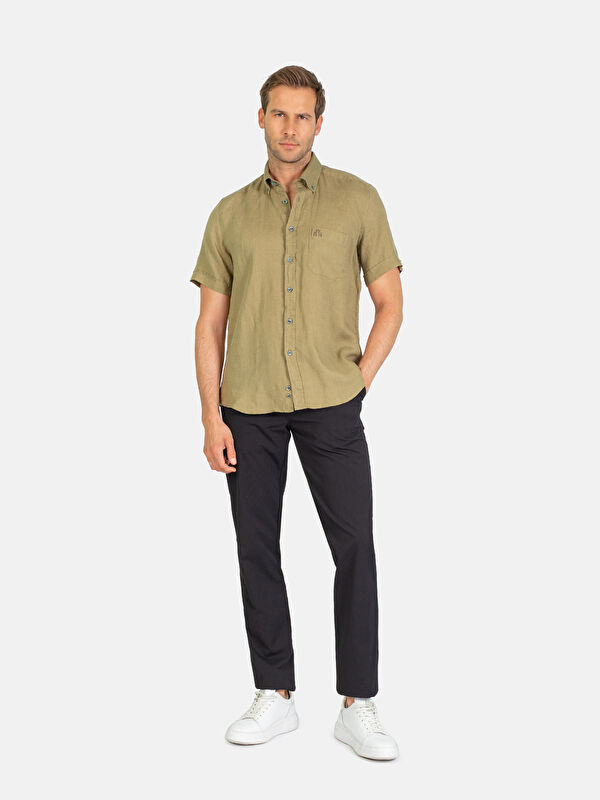 Erkek Haki Gömlek