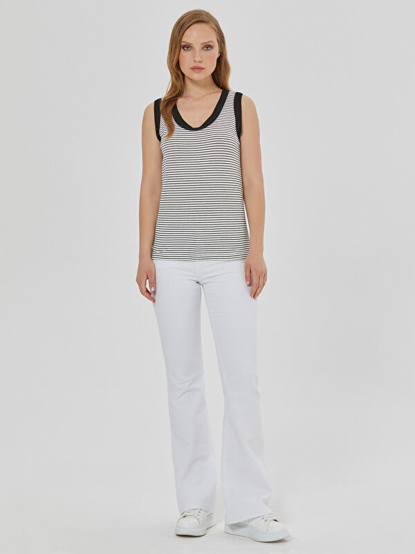 Kadın Beyaz Tişört