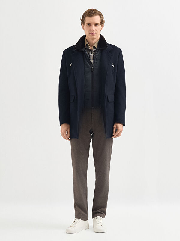 Erkek KABAN-LACİVERT