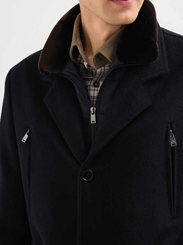 Erkek KABAN-LACİVERT