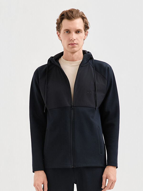 Erkek Lacivert Sweatshirt