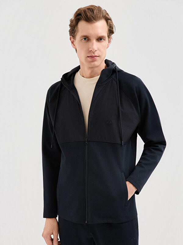 Erkek Lacivert Sweatshirt