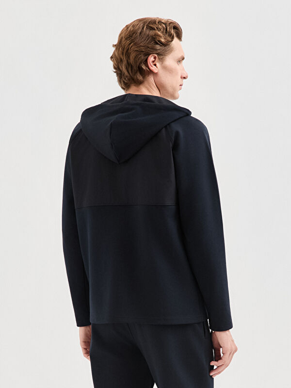 Erkek Lacivert Sweatshirt