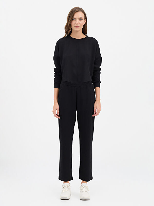 Kadın Siyah Sweatshirt