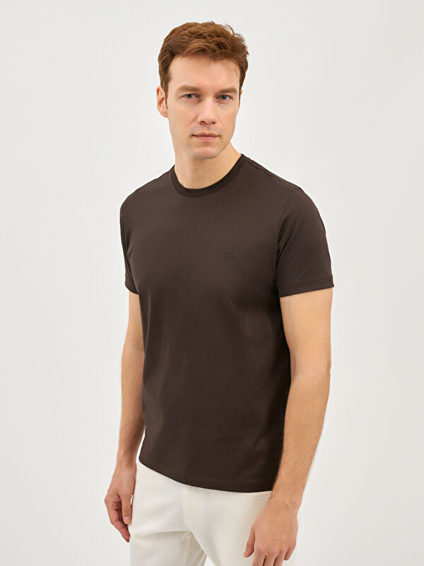 Erkek Kahve Tişört