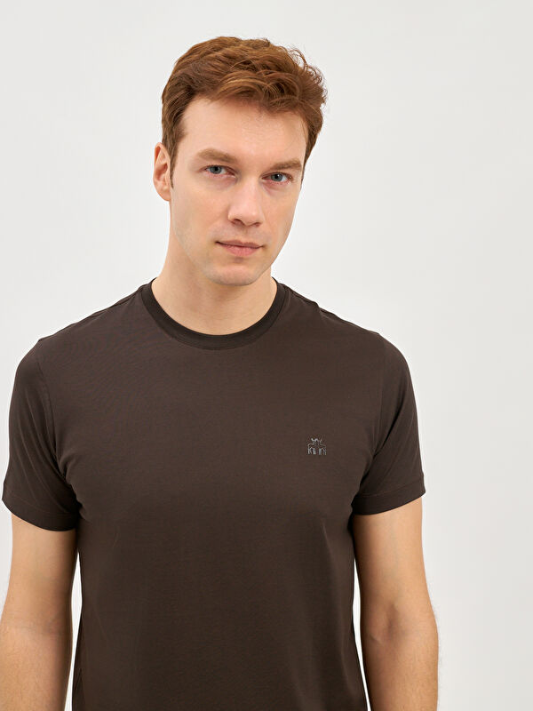 Erkek Kahve Tişört