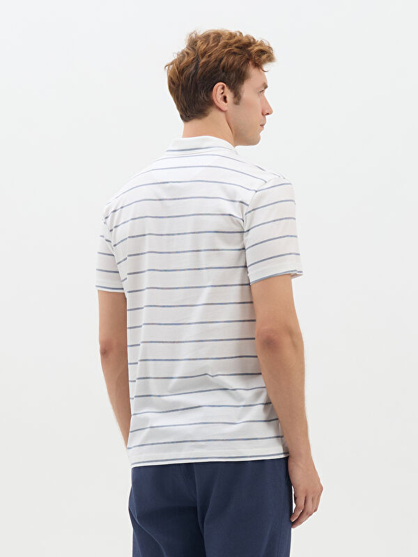 Erkek Lacivert Polo Yaka Tişört