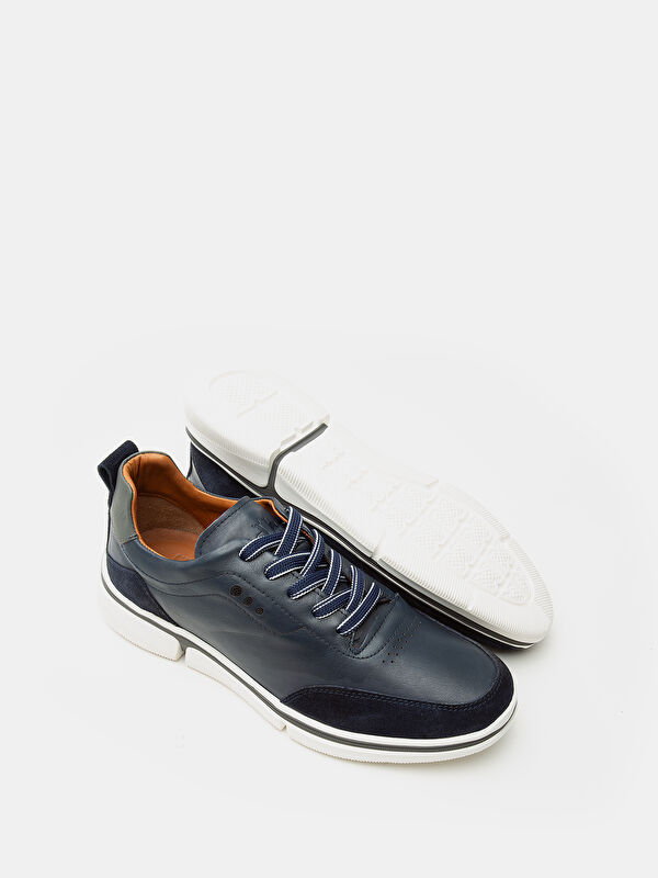 Erkek Lacivert Ayakkabı