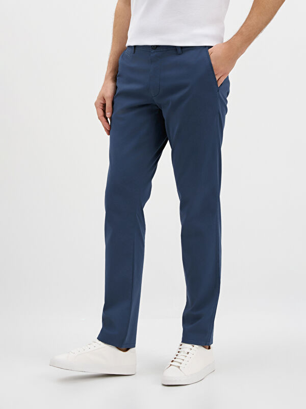 Erkek İndigo Pantolon