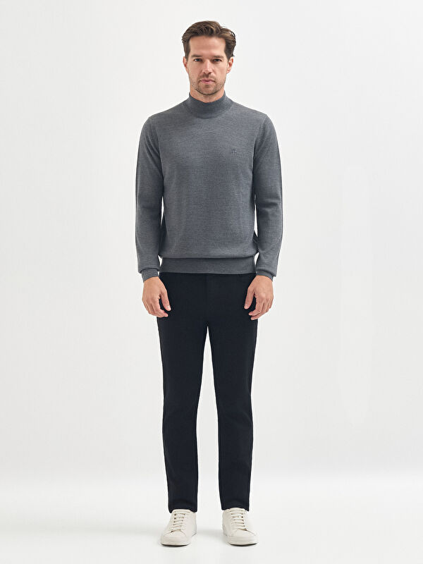 Erkek Gri Melanj Kazak