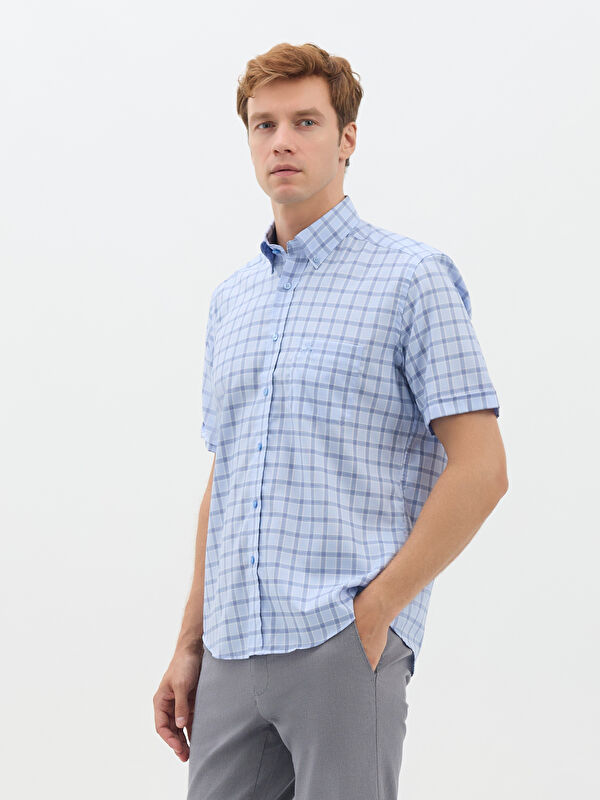 Erkek Lacivert Gömlek