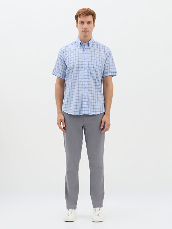 Erkek Lacivert Gömlek