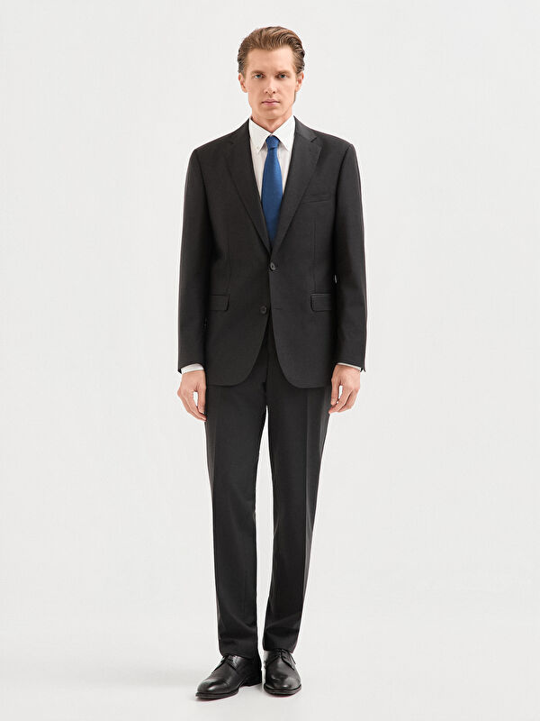 Erkek Antrasit Takım Elbise