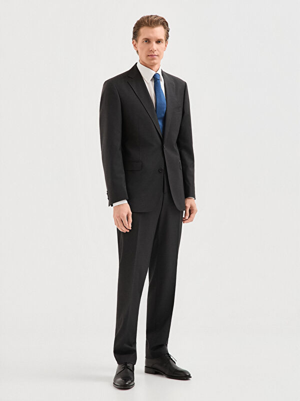 Erkek Antrasit Takım Elbise