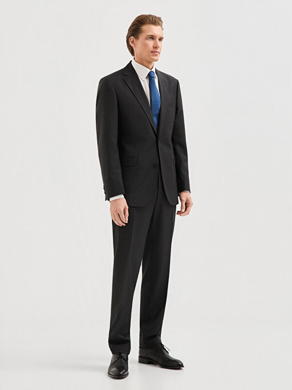 Erkek Antrasit Takım Elbise