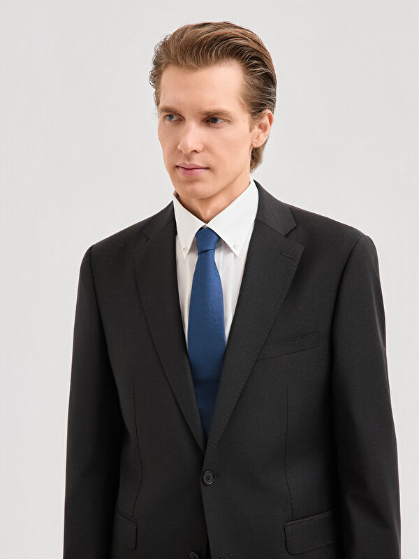 Erkek Antrasit Takım Elbise