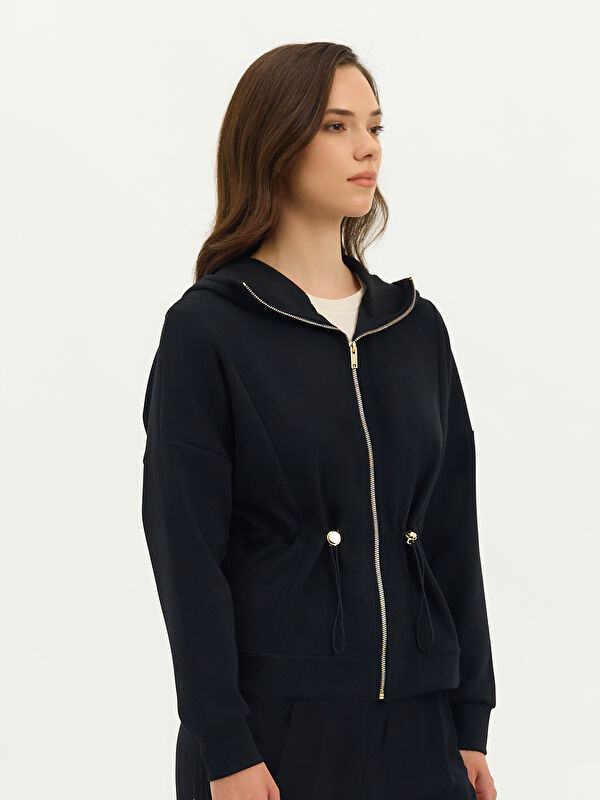 Kadın Siyah Sweatshirt