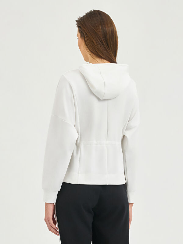 Kadın Ekru Sweatshirt