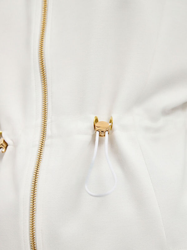 Kadın Ekru Sweatshirt