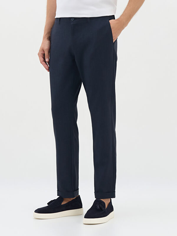 Erkek Lacivert Pantolon