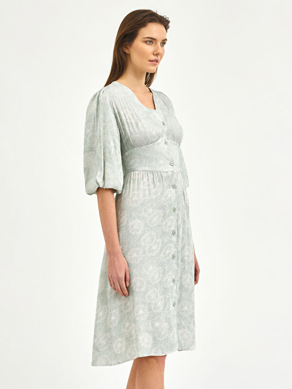 Kadın Mint Elbise