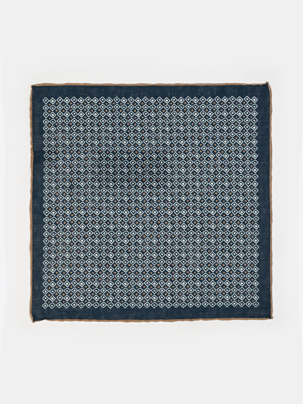 Erkek Lacivert Mendil