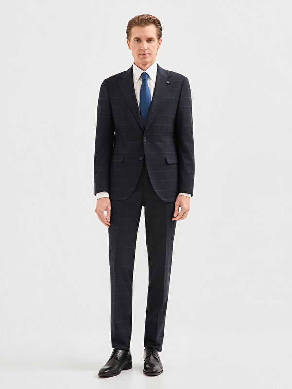 Erkek Lacivert Takım Elbise