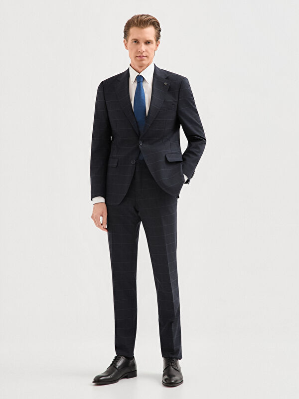 Erkek Lacivert Takım Elbise