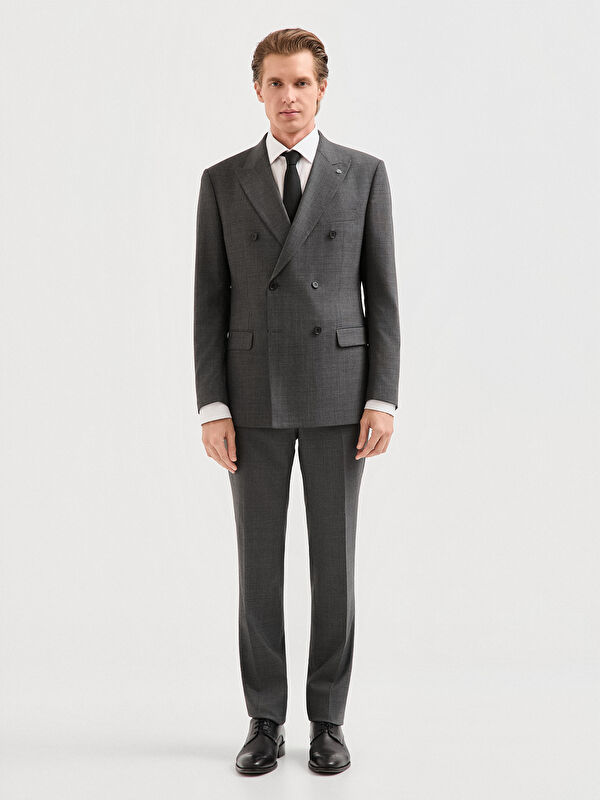 Erkek Antrasit Takım Elbise