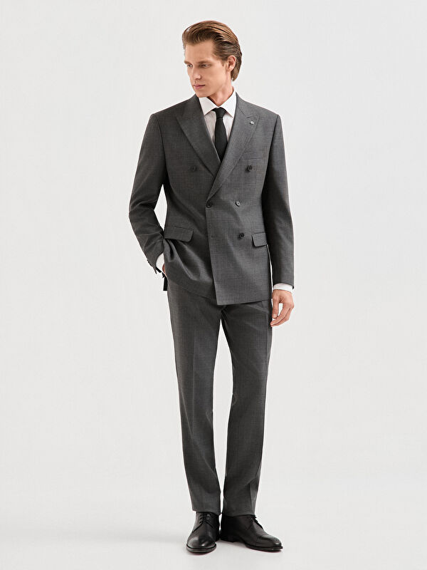 Erkek Antrasit Takım Elbise