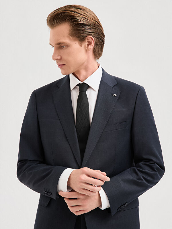 Erkek Lacivert Takım Elbise