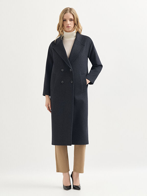 Kadın Antrasit Kaban