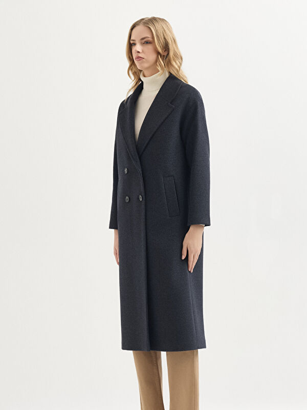 Kadın Antrasit Kaban