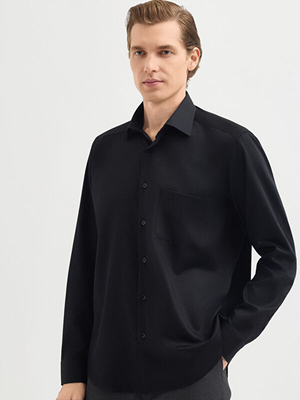 Erkek Siyah Gömlek
