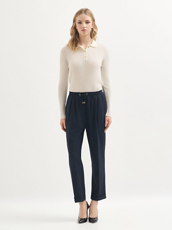 Kadın Lacivert Pantolon