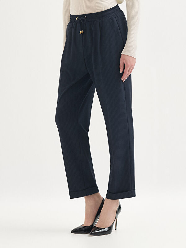 Kadın Lacivert Pantolon