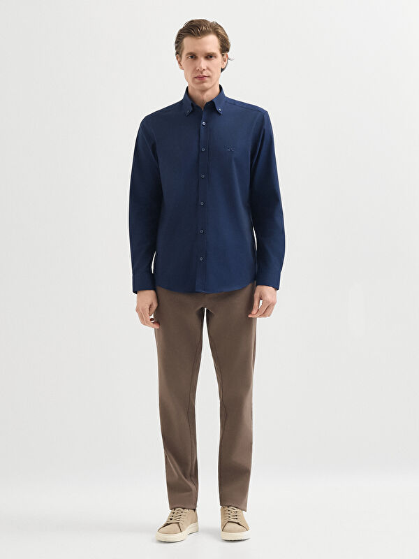 Erkek Lacivert Gömlek