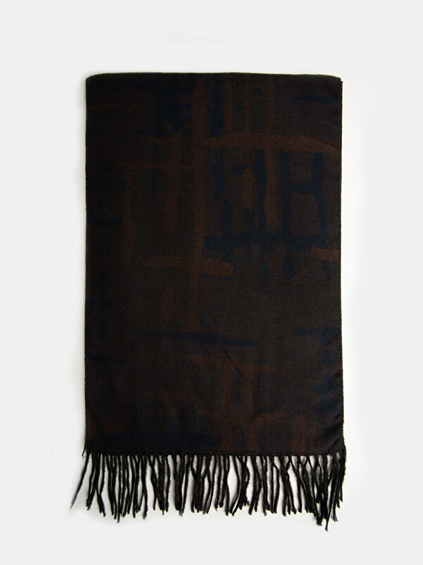 Erkek Lacivert Atkı