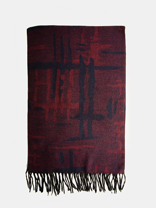 Erkek Bordo Atkı