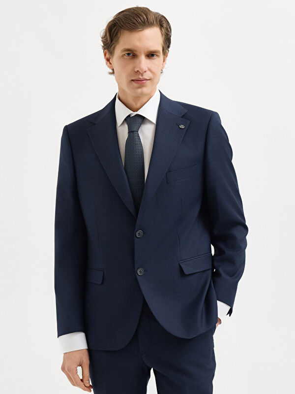 Erkek Lacivert Takım Elbise
